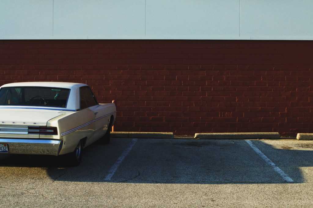 Parking spaces can be used for people's activities