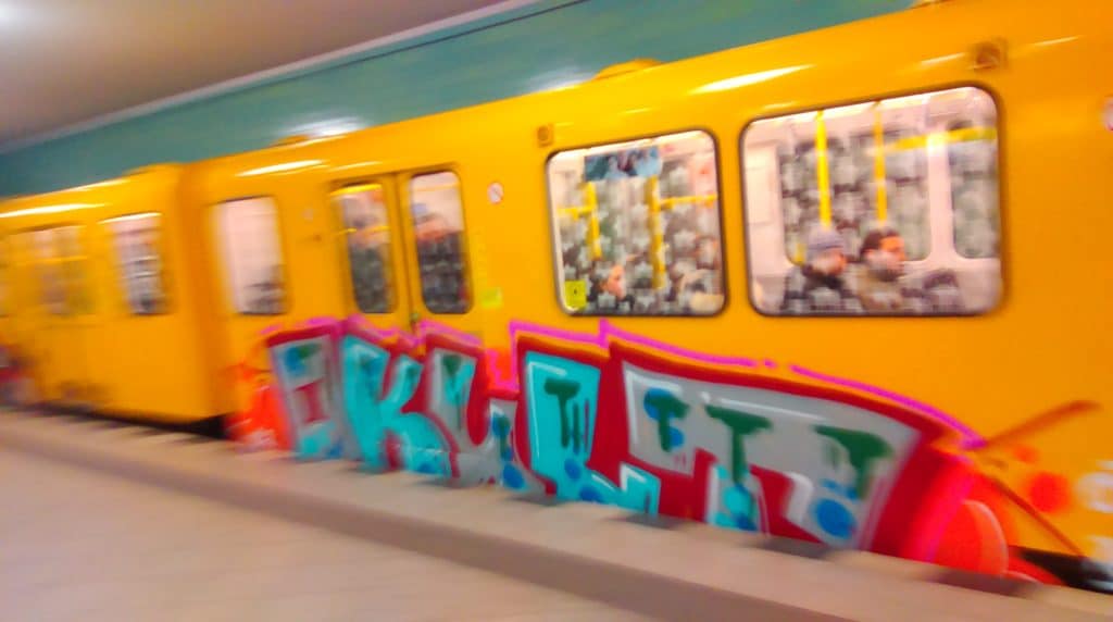 Berlin: Trainwriting and Graffiti culture versus the BVG