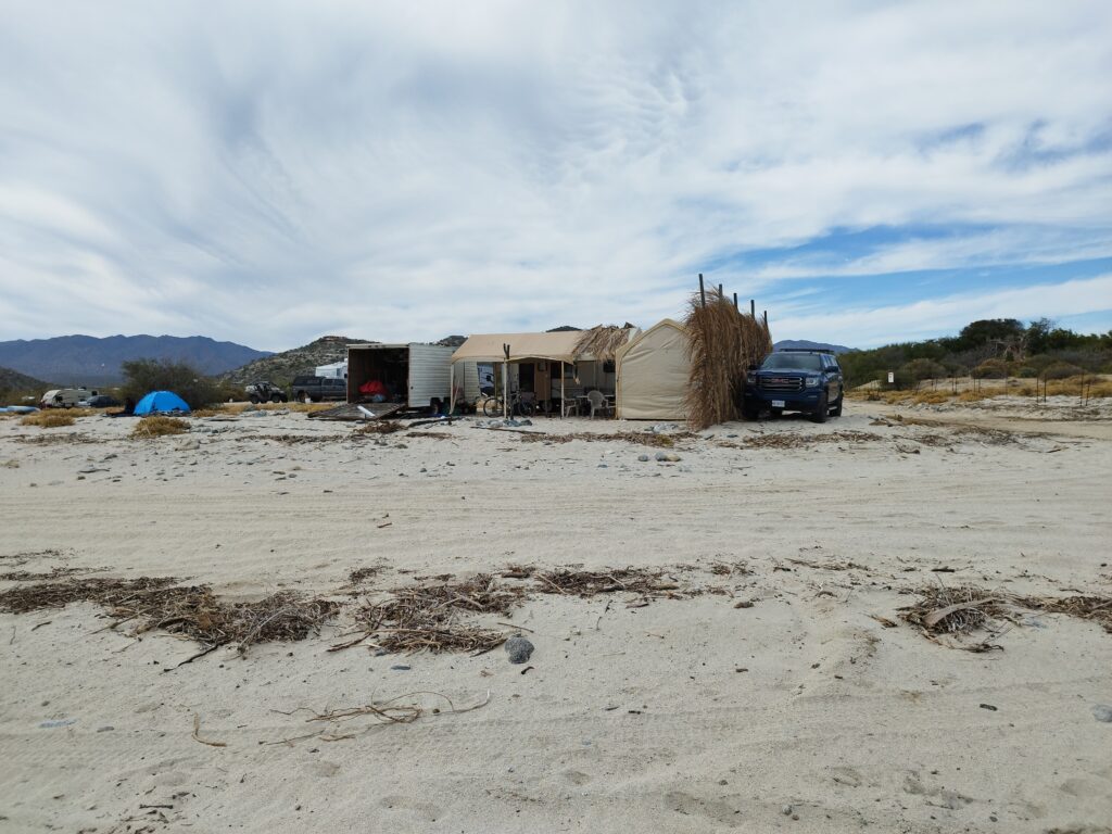 RV spot in Los Barriles (Baja, MX). 